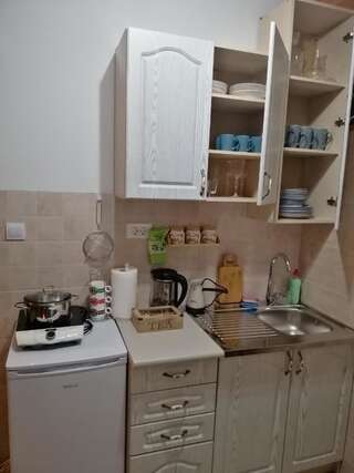Отели типа «постель и завтрак» Apartmani RUNOLIST Жабляк Номер-студио с кроватью размера "king-size" и диван-кроватью-23
